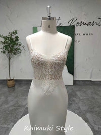 floral lace bridal dress