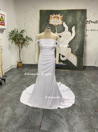 sheath wedding dress