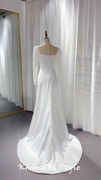 square neckline dresses