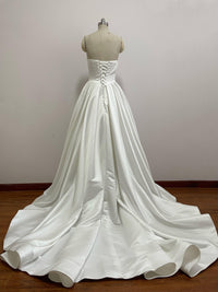 long train wedding dress 