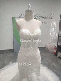 sweetheart mermaid bridal dress