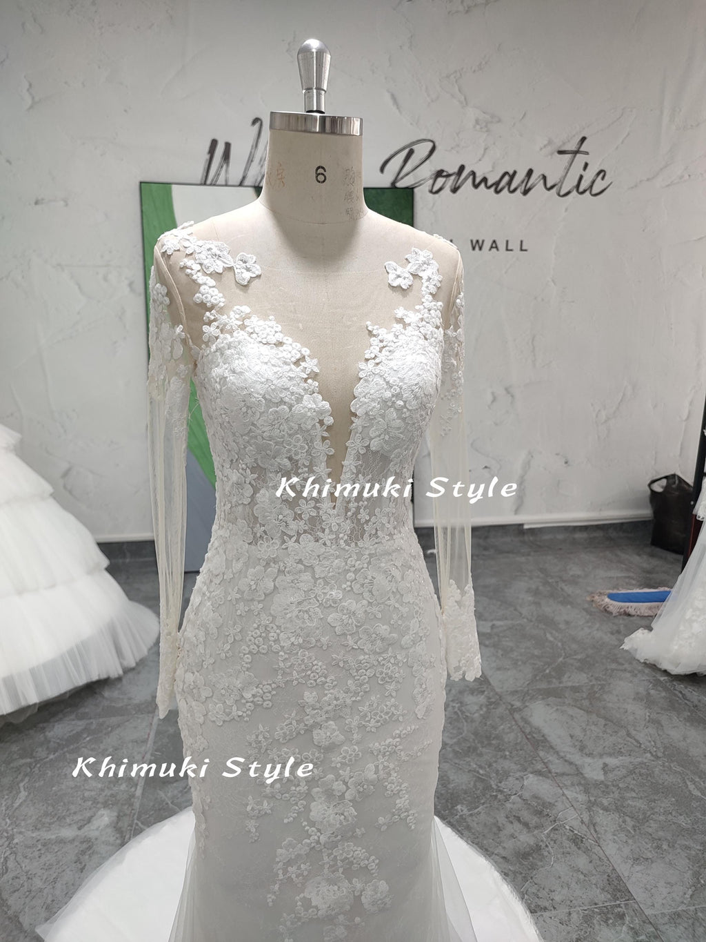 mermaid lace bridal dresses