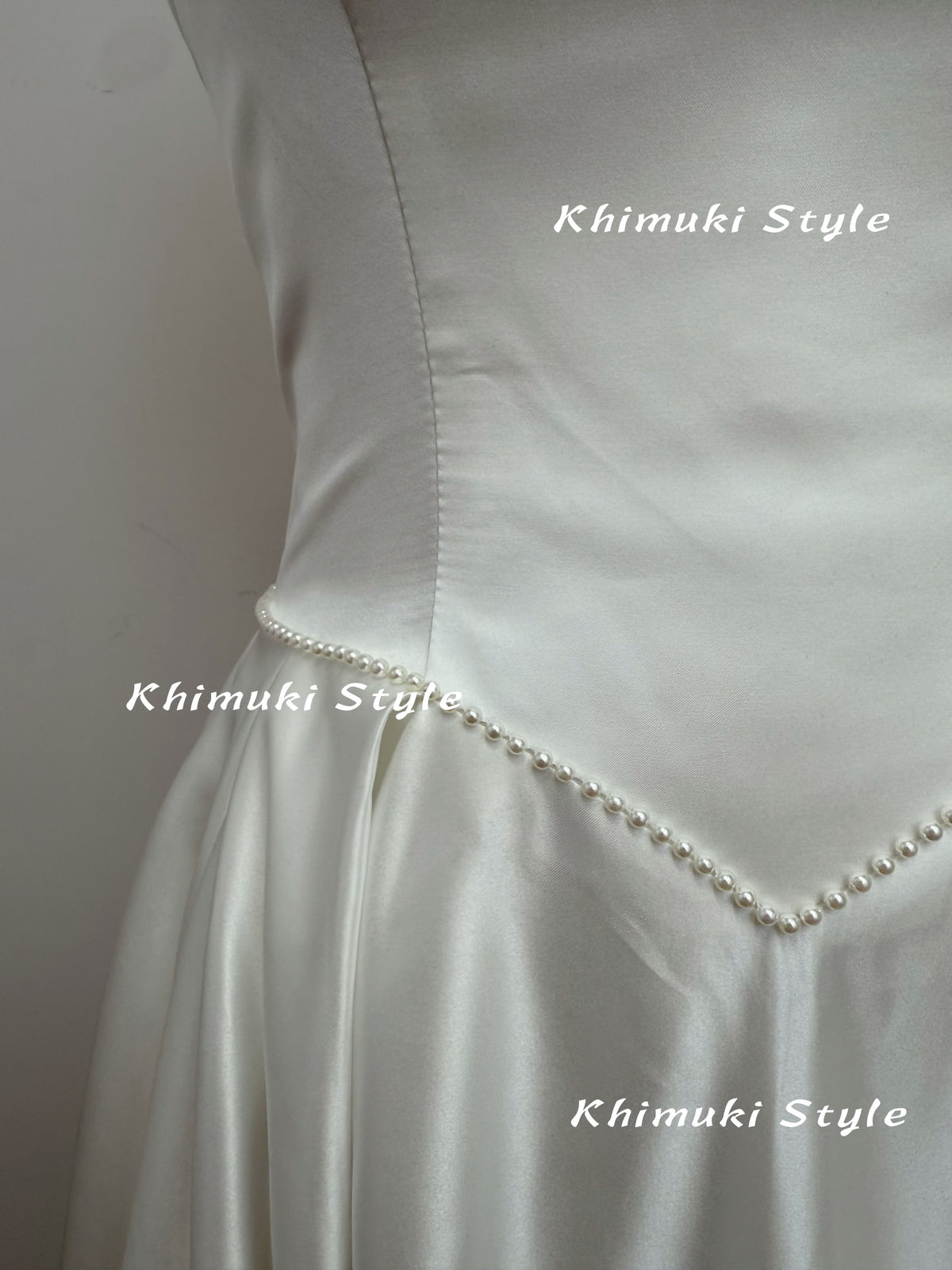 v waistline wedding dress