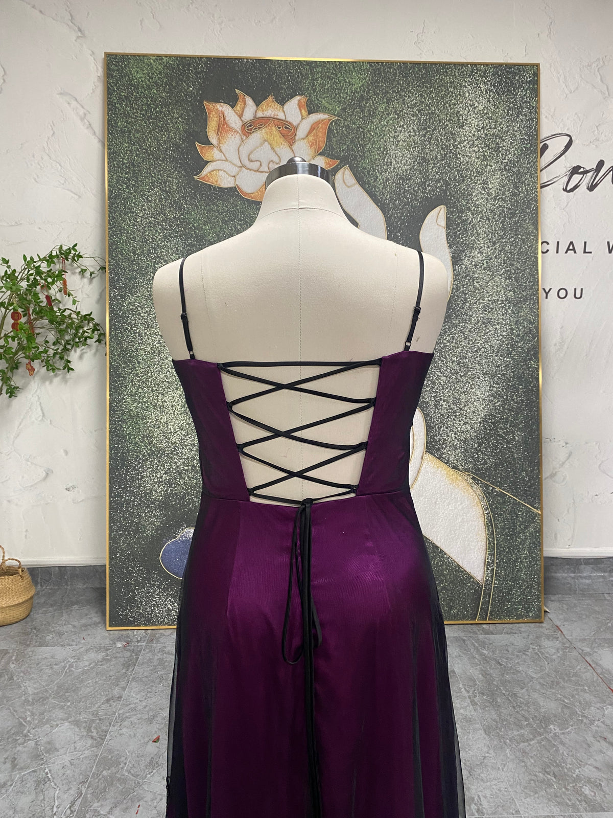 vintage plus size prom dress
