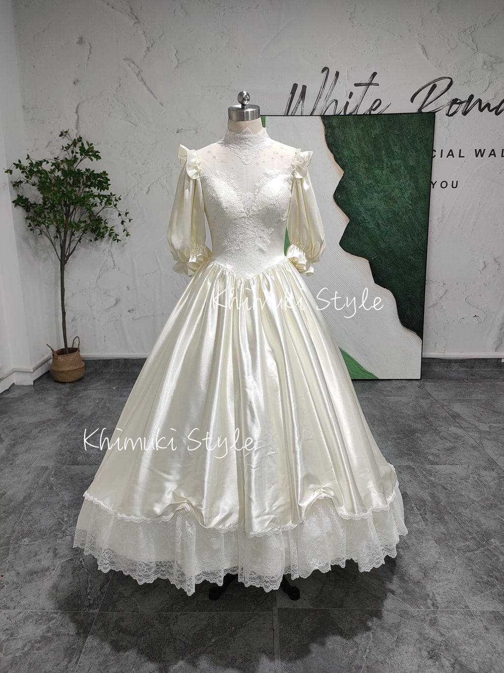 vintage wedding dress