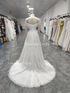 white wedding dress